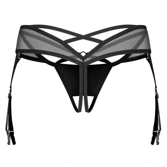 CROTCHLESS SUSPENDER STRING DOMINNA