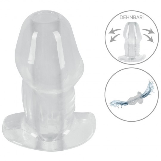 BUTT PLUG WITH TUNNEL