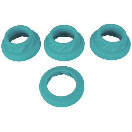 3-IN-1 COCK &amp; BALL RING SET