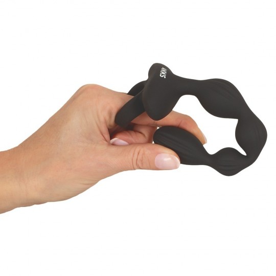 FLEXIBLE ANAL BEADS WITH JUMPING VIBRATIONS