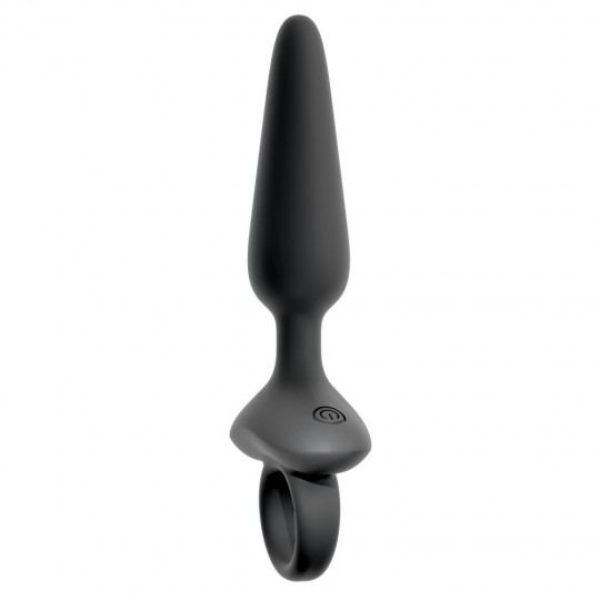 FLEXIBLE BUTT PLUG WITH VIBRATIONS