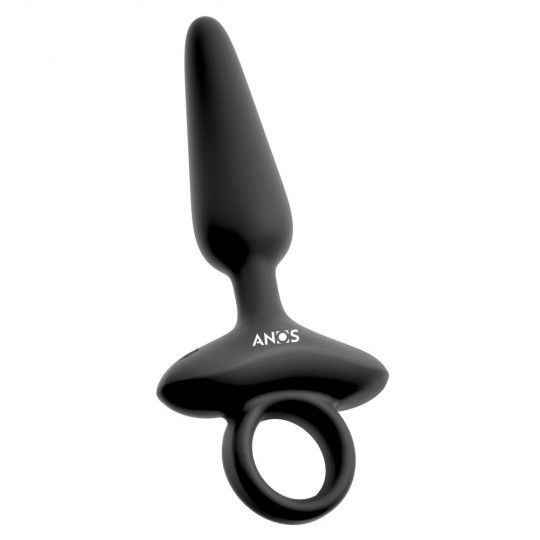 FLEXIBLE BUTT PLUG WITH VIBRATIONS
