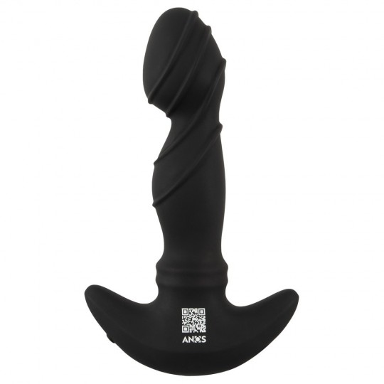 VIBRATING PROSTATE PLUG WITH MOVING RINGS