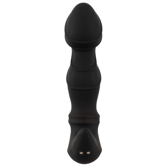 VIBRATING PROSTATE PLUG WITH MOVING RINGS