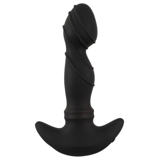 VIBRATING PROSTATE PLUG WITH MOVING RINGS