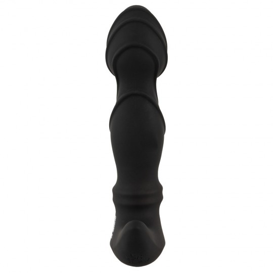 VIBRATING PROSTATE PLUG WITH MOVING RINGS