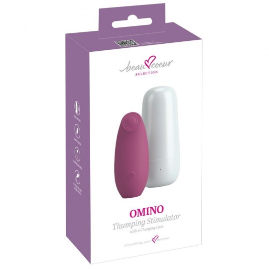 OMINO THUMPING STIMULATOR WITH CHARGING CASE
