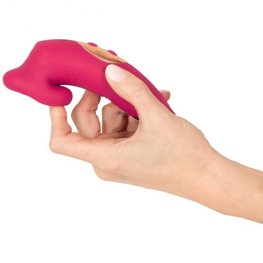ORAL FUN VIBRATOR SUCKING MOUTH VIBRATING TONGUE