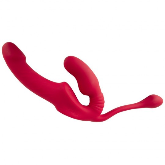 STRAPLESS STRAP-ON TRIPLE TEASER RC