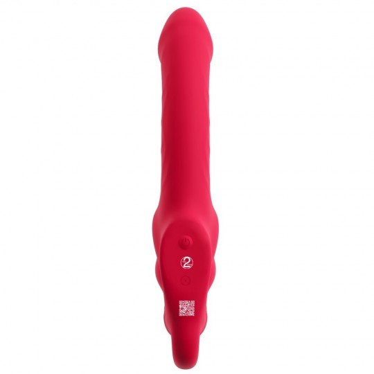 STRAPLESS STRAP-ON TRIPLE TEASER RC