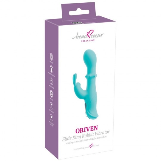 ORIVEN SLIDE RING RABBIT VIBRATOR