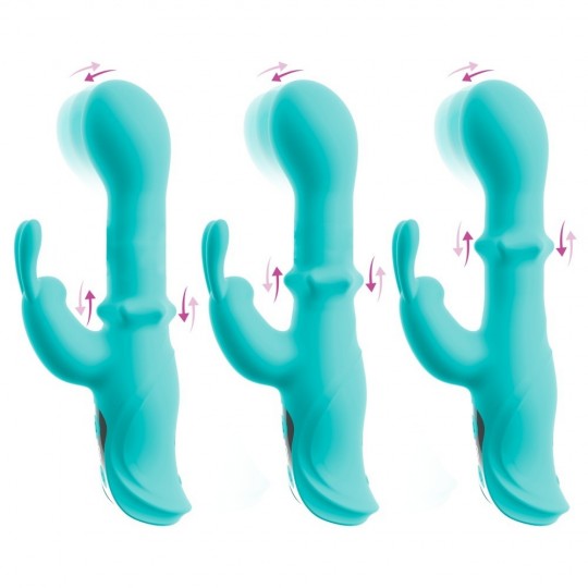 ORIVEN SLIDE RING RABBIT VIBRATOR