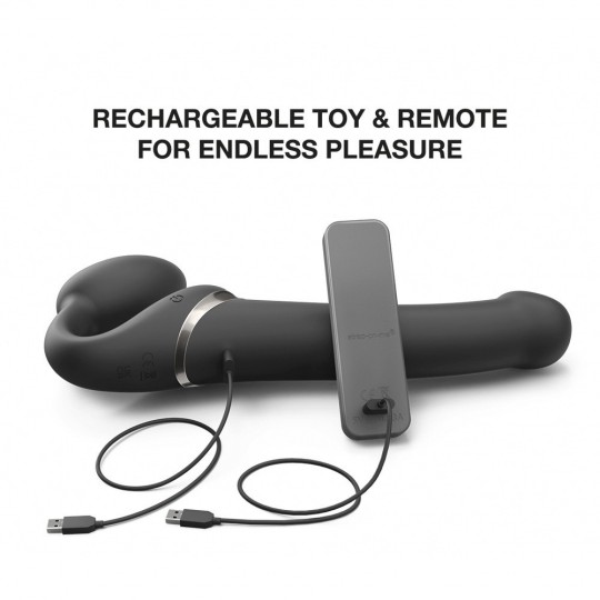 MULTI ORGASM BENDABLE STRAP-ON