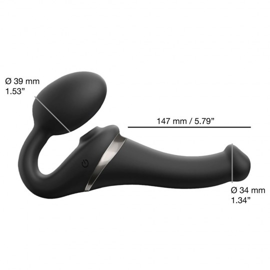 MULTI ORGASM BENDABLE STRAP-ON