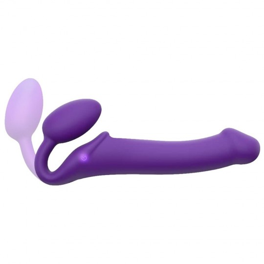 VIBRATING BENDABLE STRAP-ON