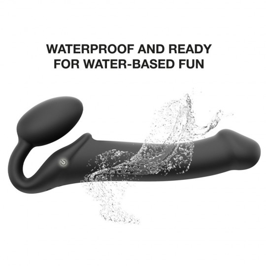 VIBRATING BENDABLE STRAP-ON