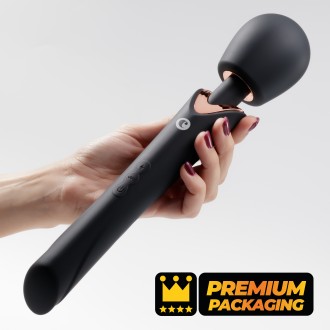 HOLLY WIEDERAUFLADBARER MASSAGESTAB SCHWARZ CRUSHIOUS