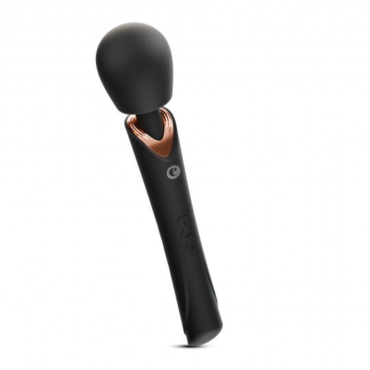 HOLLY WIEDERAUFLADBARER MASSAGESTAB SCHWARZ CRUSHIOUS