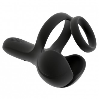 BALL MASSAGER WITH PERINEUM STIMULATOR