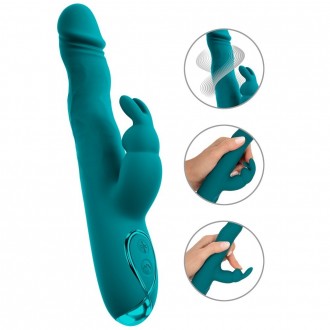 RABBIT VIBRATOR WITH WIGGLING FUNCTION