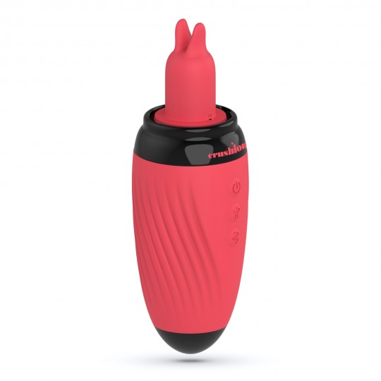 ПЕРЕЗАРЯЖАЕМЫЙ СТИМУЛЯТОР ВУЛЬВЫ CRUSHIOUS SCARLET PUMP