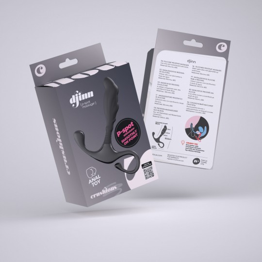 CRUSHIOUS DJINN SILICONE PROSTATE MASSAGER