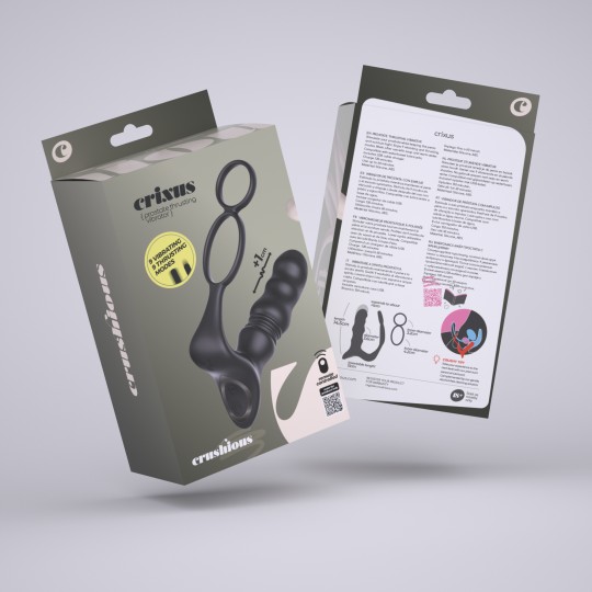 VIBRADOR DE PRÓSTATA COM COMANDO CRIXUS CRUSHIOUS