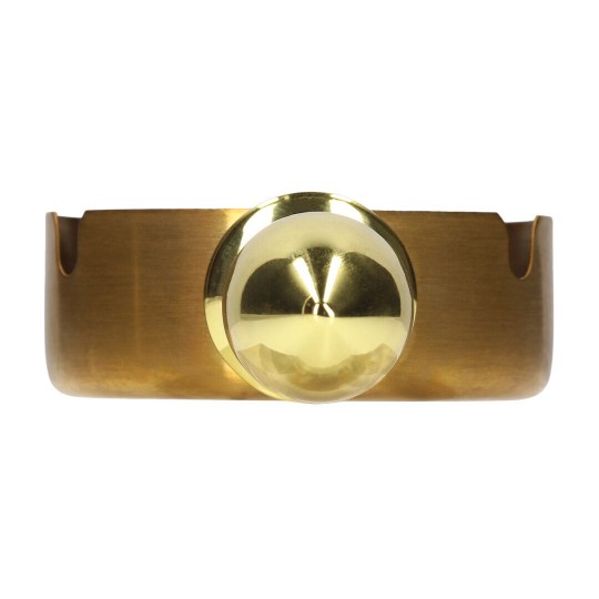 ASS TRAY - ASHTRAY AND BUTTPLUG - GOLDEN