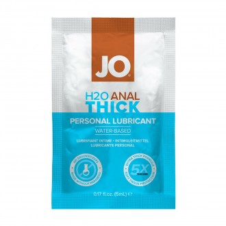 H2O ANAL THICK - WATERBASED LUBRICANT - 0.17 FL OZ / 5 ML - SACHET