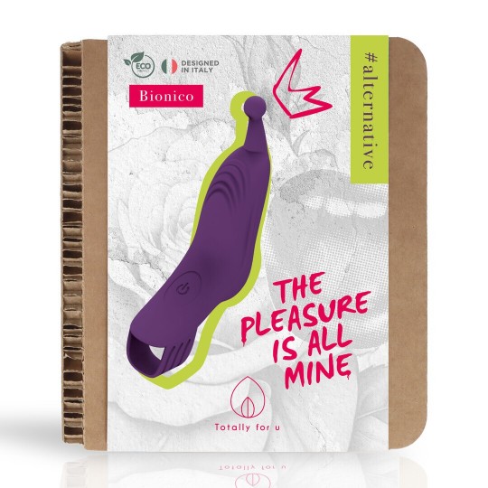 BIONICO - POWERFUL FINGER VIBRATOR - PURPLE
