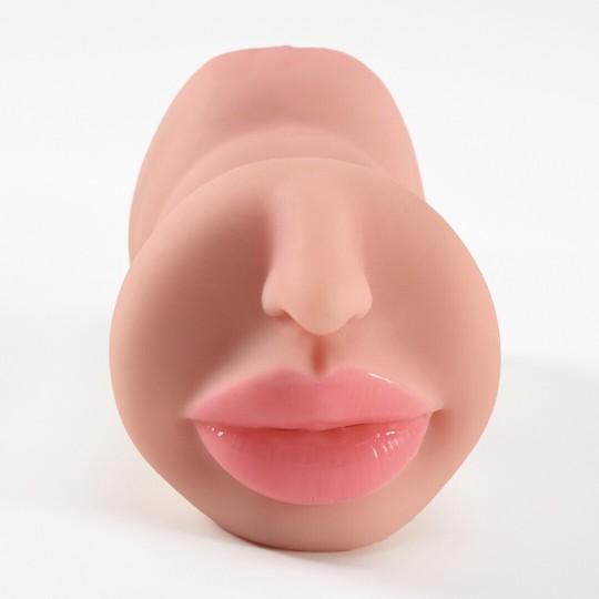 REAL FEEL DOUBLE HEAD - MONICA - FLESH