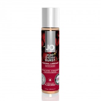 H2O - CHERRY BURST - WATERBASED LUBRICANT - 1 FL OZ / 30 ML