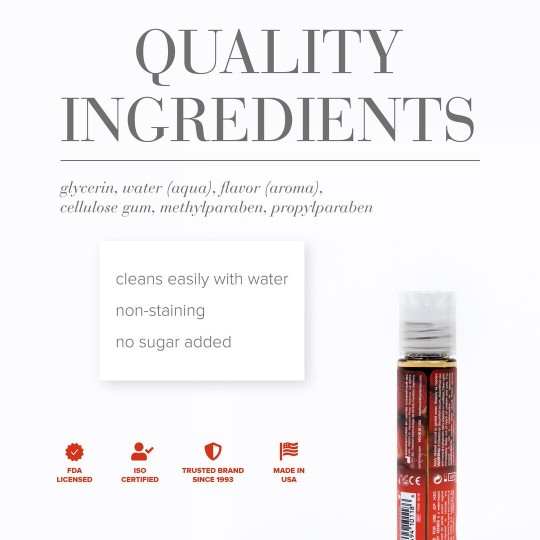 H2O - STRAWBERRY KISSES - WATERBASED LUBRICANT - 1 FL OZ / 30 ML