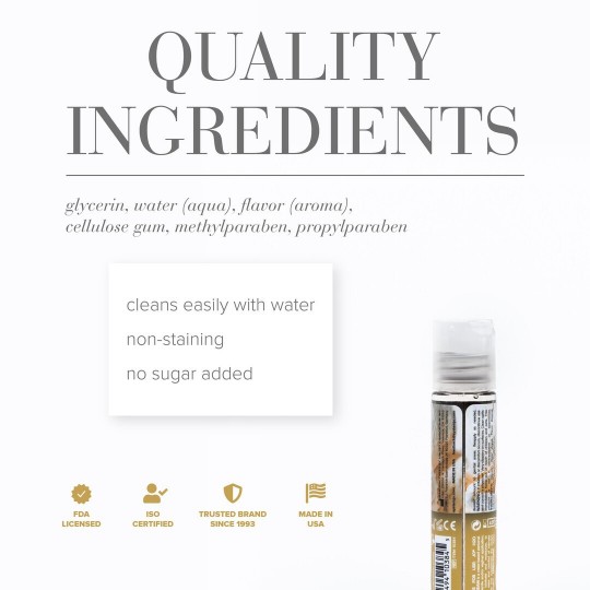 H2O - VANILLA CREAM - WATERBASED LUBRICANT - 1 FL OZ / 30 ML