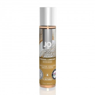 H2O - VANILLA CREAM - WATERBASED LUBRICANT - 1 FL OZ / 30 ML
