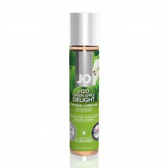 H2O - GREEN APPLE DELIGHT - WATERBASED LUBRICANT - 1 FL OZ / 30 ML