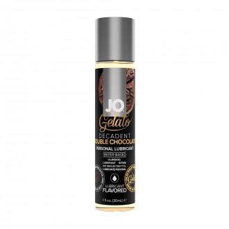 GELATO - DECADENT DOUBLE CHOCOLATE - WATERBASED LUBRICANT - 1 FL OZ / 30 ML