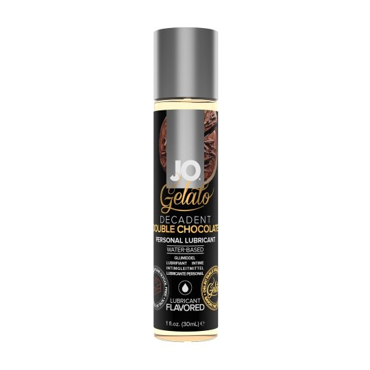 GELATO - DECADENT DOUBLE CHOCOLATE - WATERBASED LUBRICANT - 1 FL OZ / 30 ML