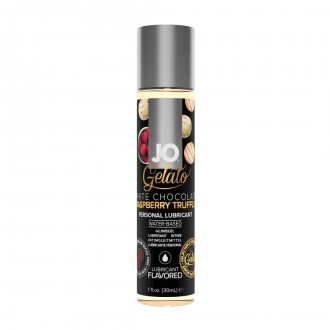 GELATO - WHITE CHOCOLATE RASPBERRY - WATERBASED LUBRICANT - 1 FL OZ / 30 ML