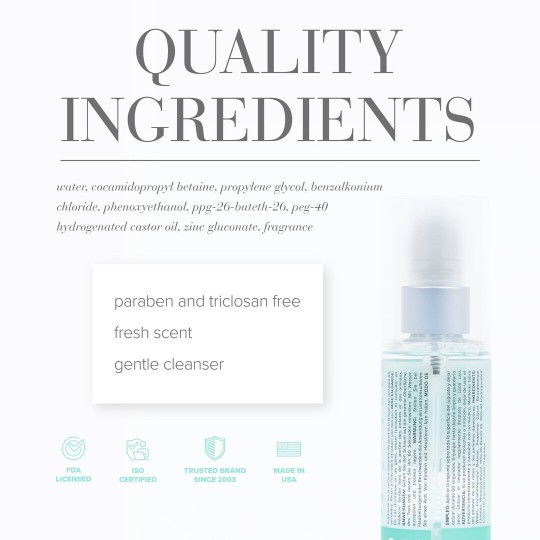FRESH SCENT - MISTING TOY CLEANER - 4 FL OZ / 120 ML