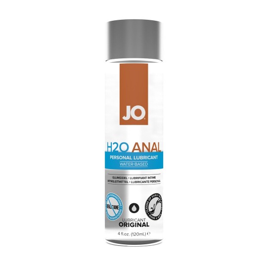 H2O ANAL - ORIGINAL - WATERBASED LUBRICANT - 4 FL OZ / 120 ML