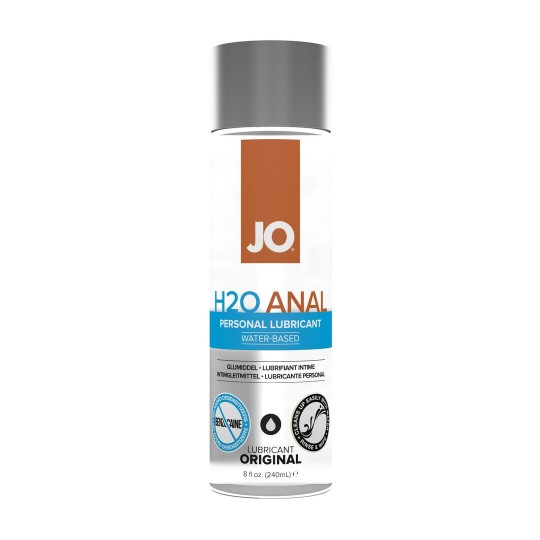 H2O ANAL - ORIGINAL - WATERBASED LUBRICANT - 8 FL OZ / 240 ML