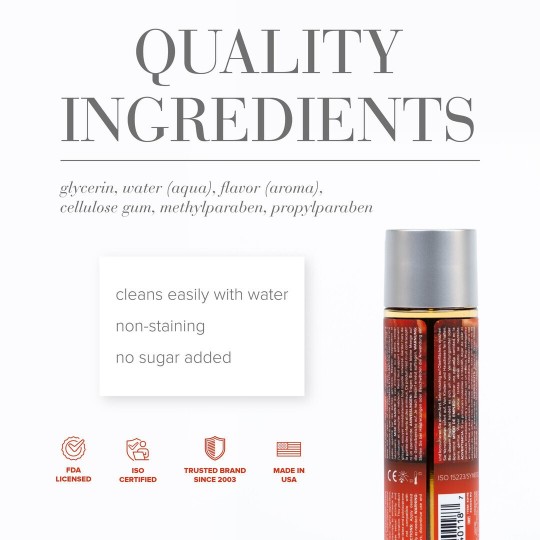 H2O - STRAWBERRY KISSES - WATERBASED LUBRICANT - 4 FL OZ / 120 ML