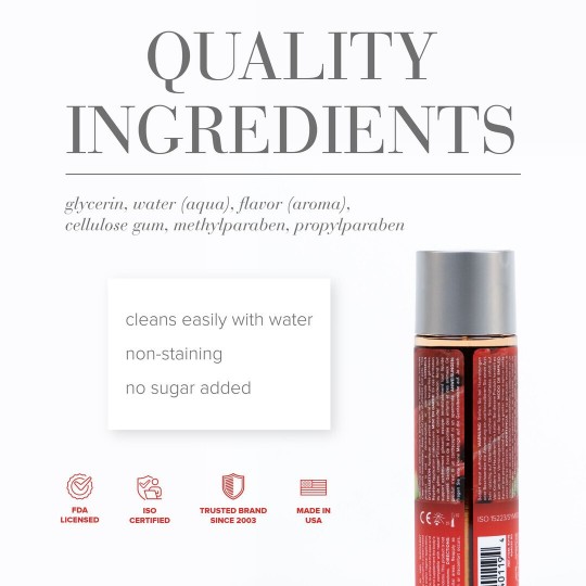 H2O - SUCCULENT WATERMELON - WATERBASED LUBRICANT - 4 FL OZ / 120 ML