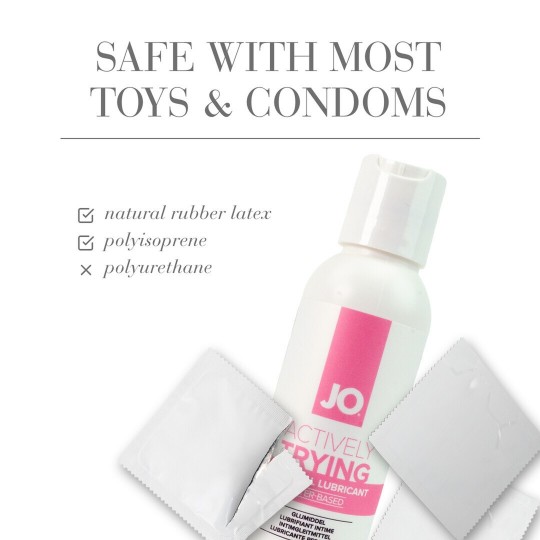 ACTIVELY TRYING (TTC) - PARABEN-FREE WATERBASED LUBRICANT - 4 FL OZ / 120 ML