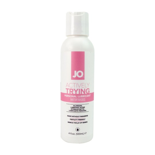 ACTIVELY TRYING (TTC) - PARABEN-FREE WATERBASED LUBRICANT - 4 FL OZ / 120 ML