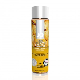 H2O - JUICY PINEAPPLE - WATERBASED LUBRICANT - 4 FL OZ / 120 ML