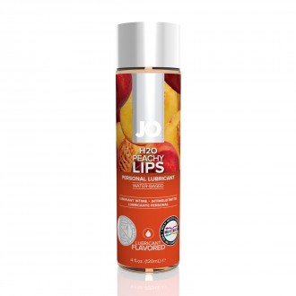 H2O - PEACHY LIPS - WATERBASED LUBRICANT - 4 FL OZ / 120 ML