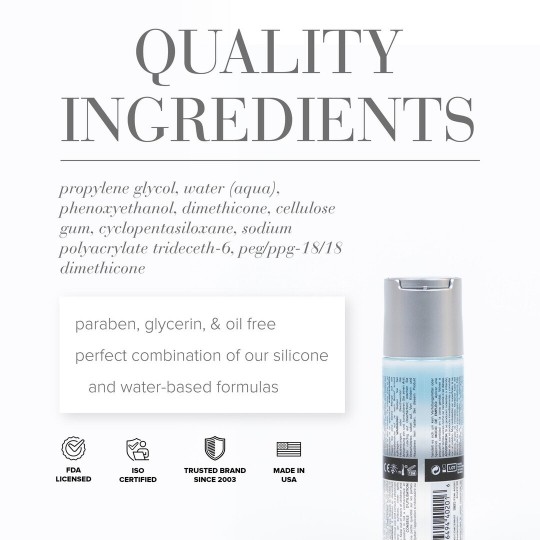CLASSIC HYBRID - WATERBASED AND SILICONEBASED LUBRICANT - 2 FL OZ / 60 ML