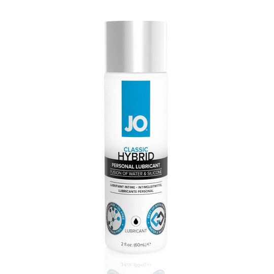 CLASSIC HYBRID - WATERBASED AND SILICONEBASED LUBRICANT - 2 FL OZ / 60 ML